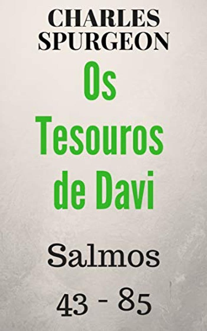 Book Os Tesouros de Davi: As orações do rei Davi