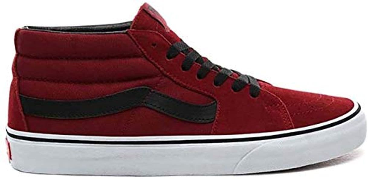 Lugar VANS SK8-MID Zapatos Deportivos para Hombre Bordeaux VN0A3WM31K41