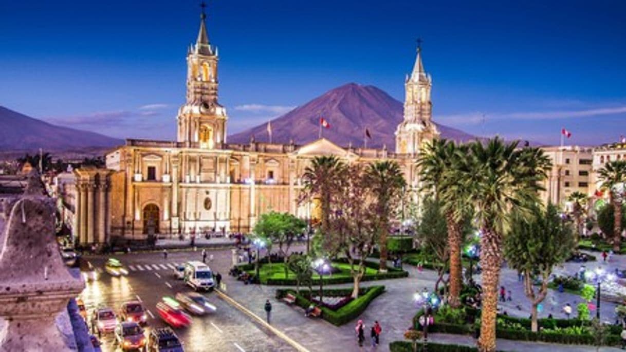 Lugar Plaza de Armas de Arequipa