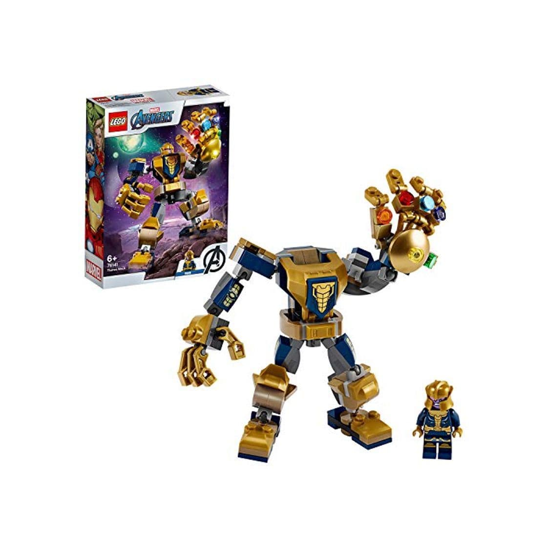 Product LEGO Super Heroes - Armadura Robótica de Thanos, Juguete de Construcción de