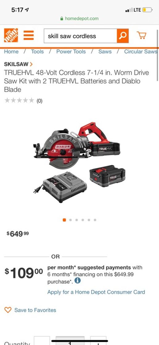 Moda Skill saw cordless