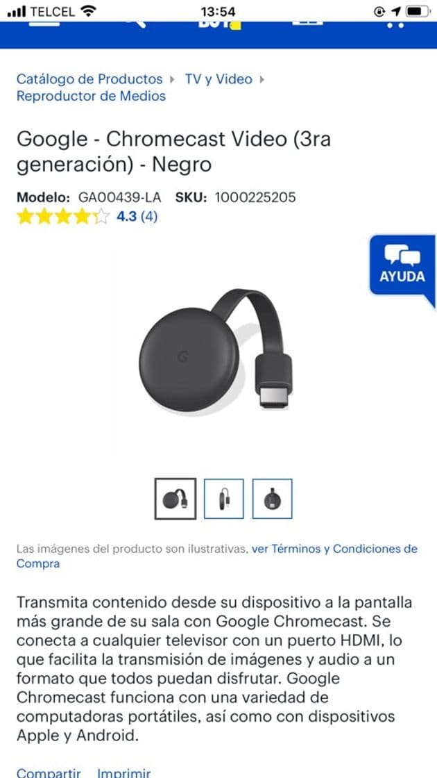 Moda Chromecast