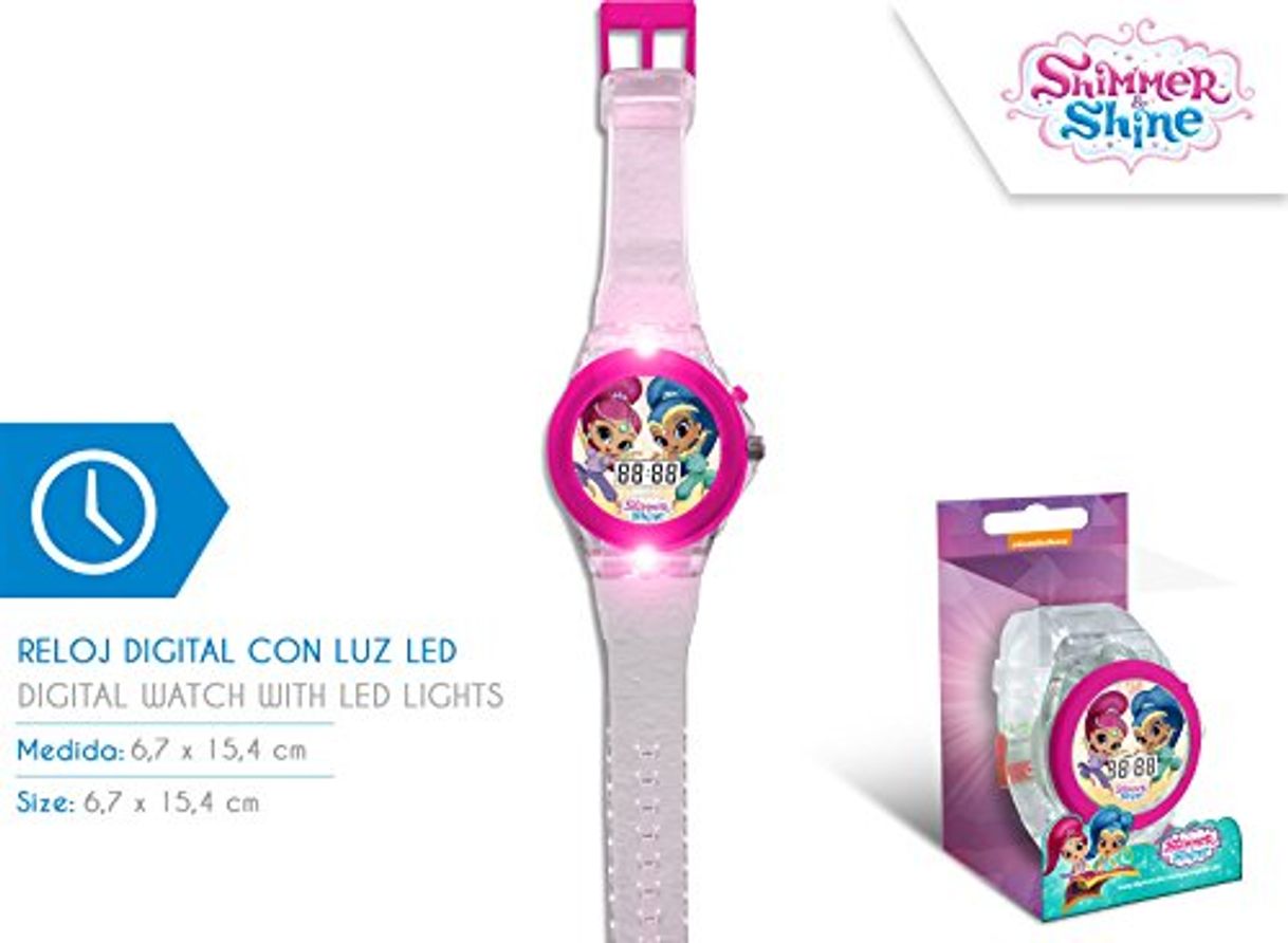 Lugar Disney – Reloj Digital Shimmer and Shine con luz led