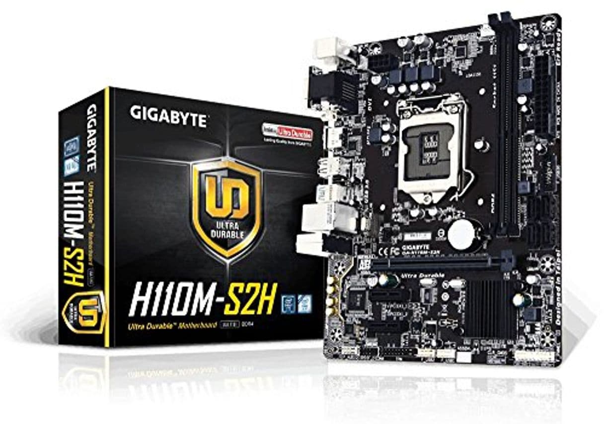 Electrónica Gigabyte GA-H110M-S2H, Placa base