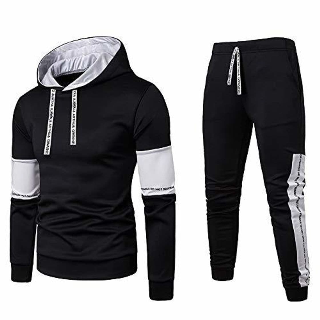 Producto chándal Completo para Hombre, Moda Slim fit otoño e Invierno Conjunto Deportivo