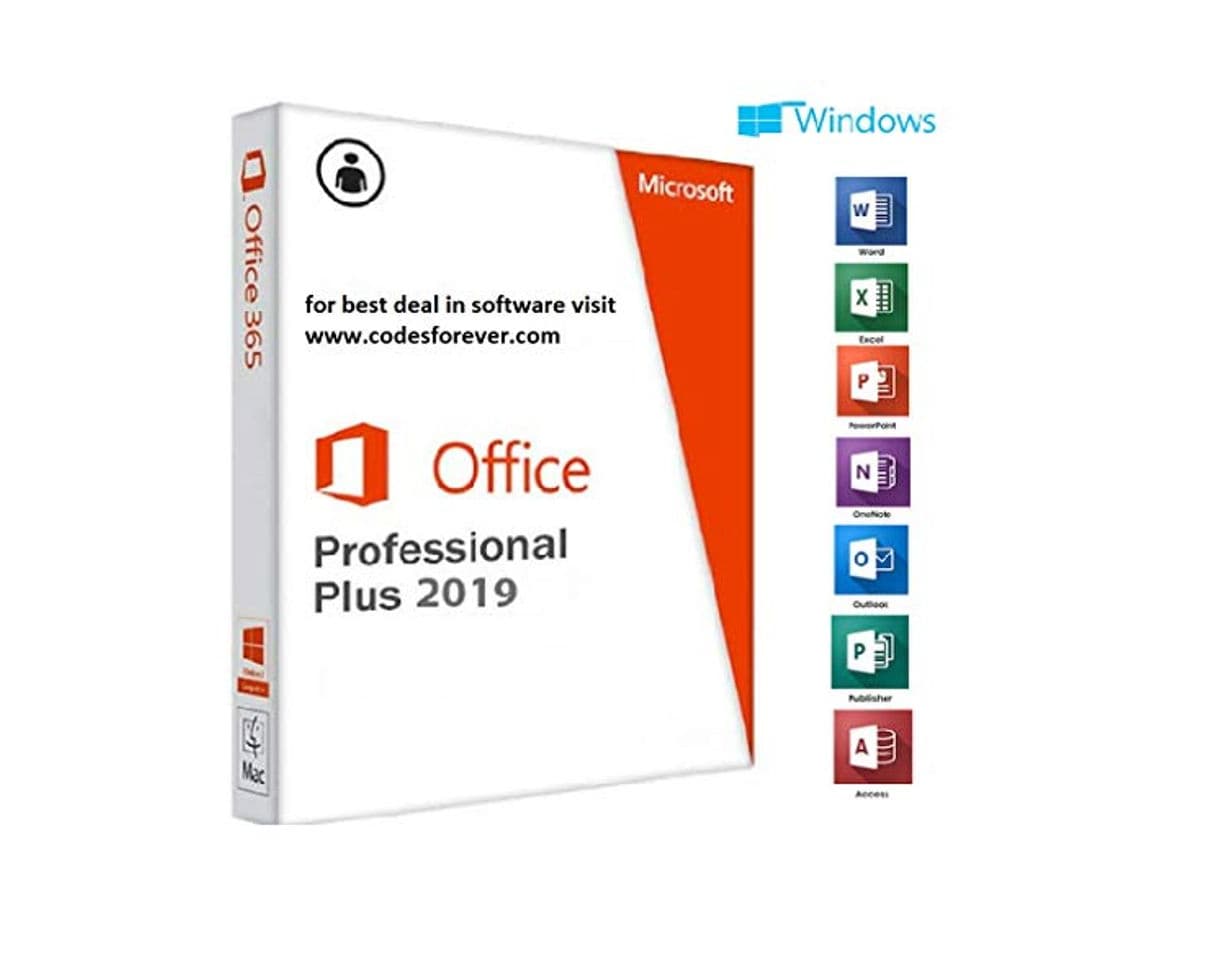 Producto MS Office 2019 Professional PLUS