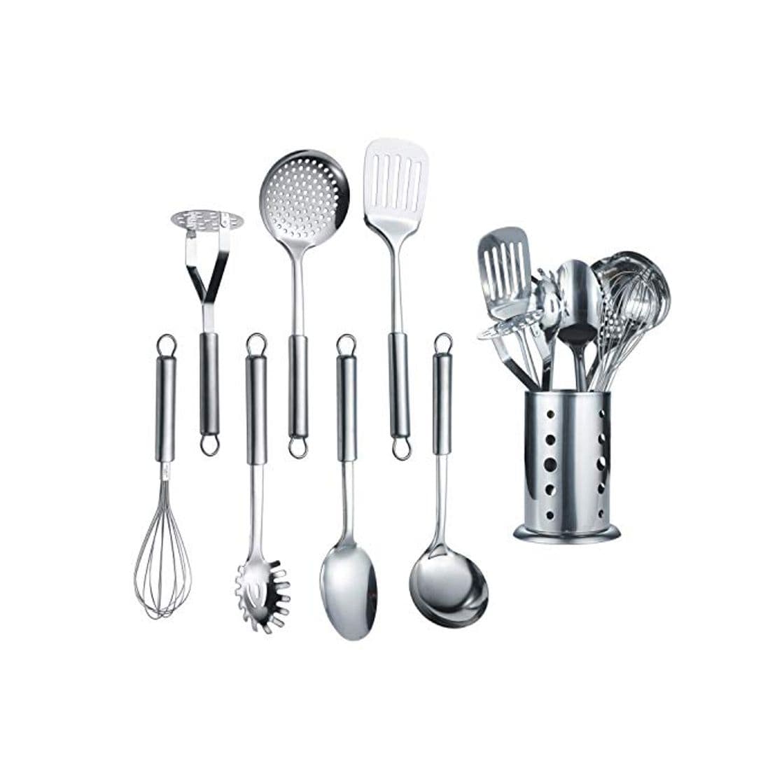 Elemento de la categoría hogar Berglander Utensilio de cocina de acero inoxidable de 7 piezas con 1