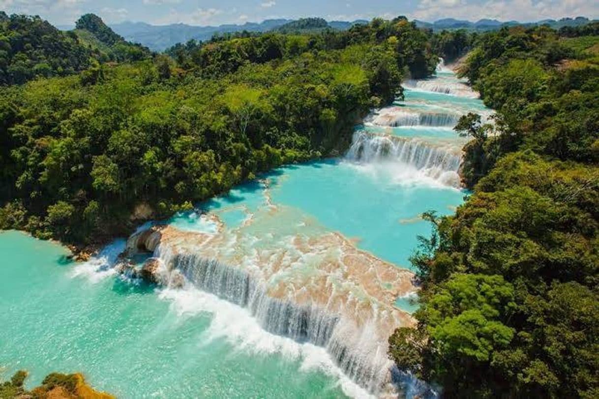 Lugar Cascadas de Agua Azul