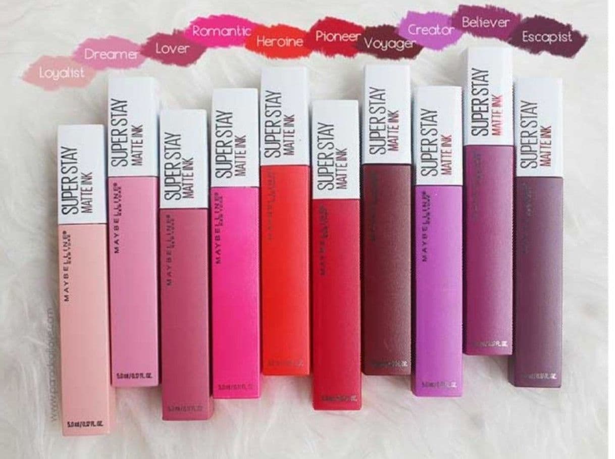 Moda Labial mate maybelline 