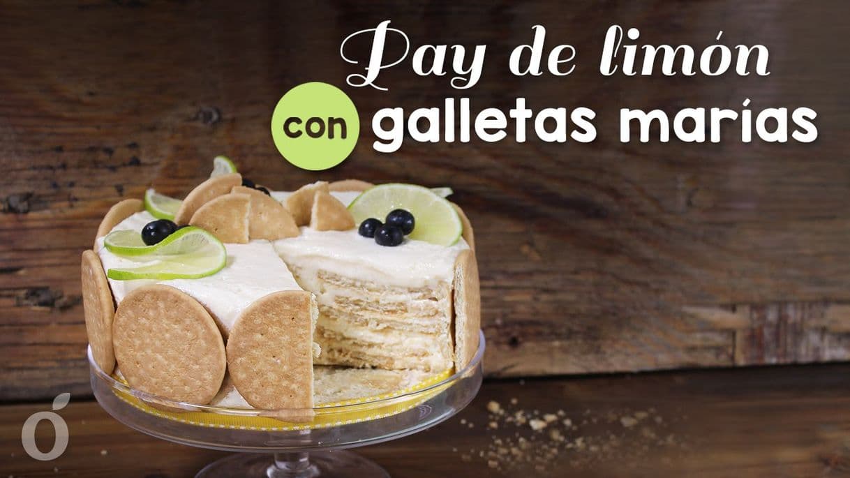 Moda Pay de limón con Galletas María - 