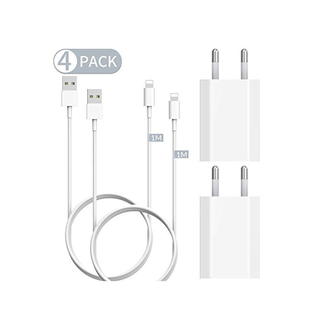 Producto JuneyZz Cargador Phone, 4-Pack 1A