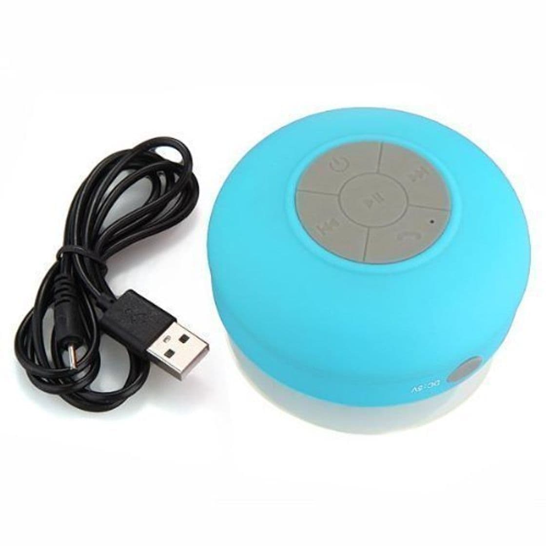 Electronic SODIAL(R) Altavoz bluetooth ducha Inalambrico Impermeable con Ventosa Manos libres bano Piscina