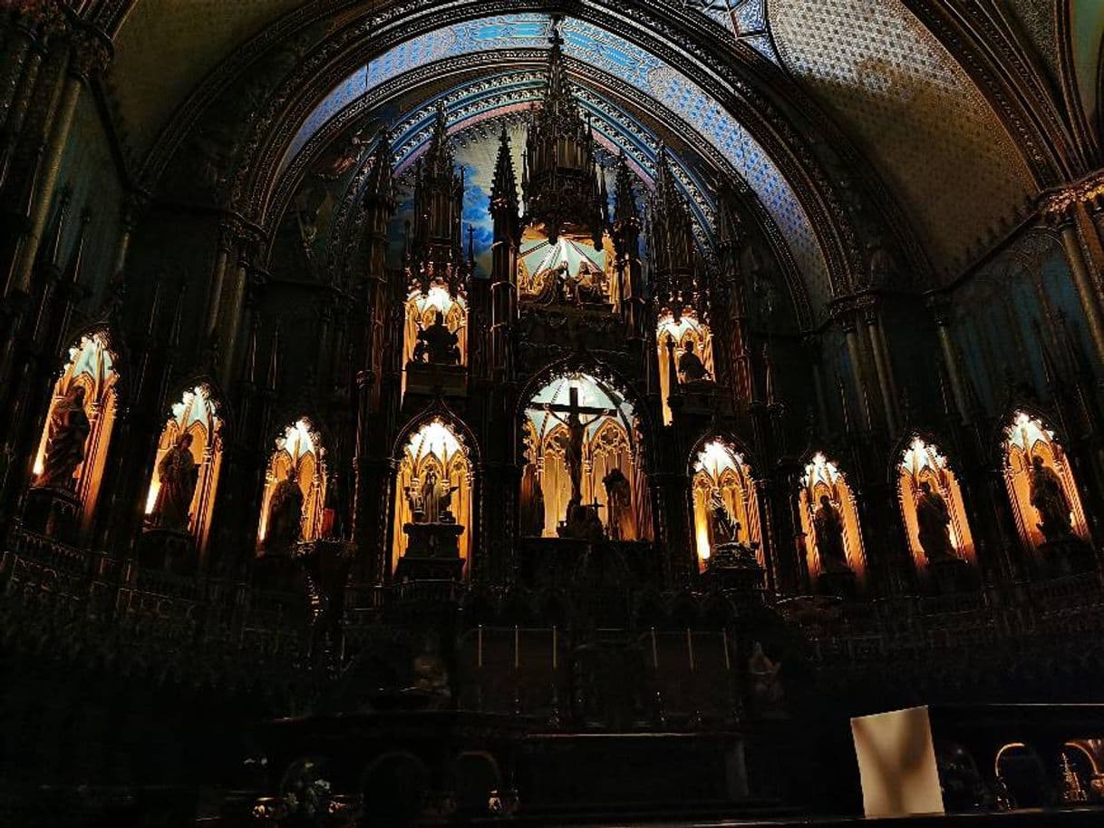 Lugar Notre-Dame Basilica of Montreal