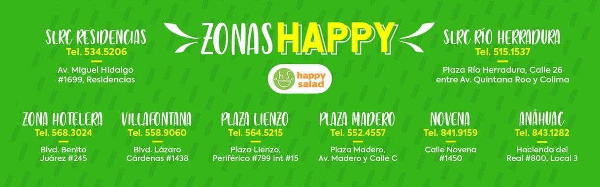 Restaurantes Happy Salad Plaza Rio Herradura