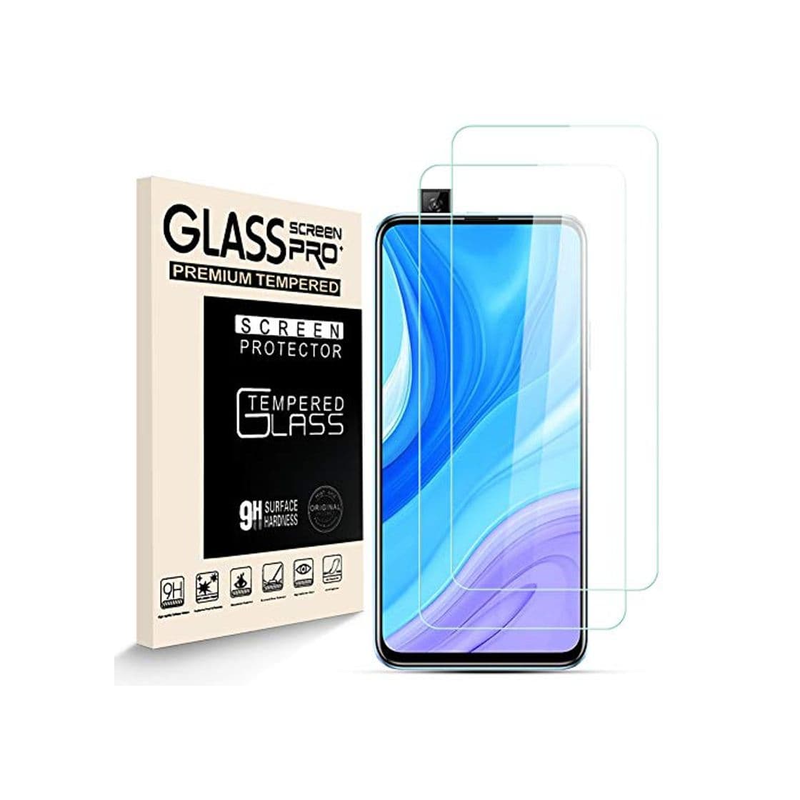 Producto HJX Protector de Pantalla para Huawei Y9S [2-Pack]