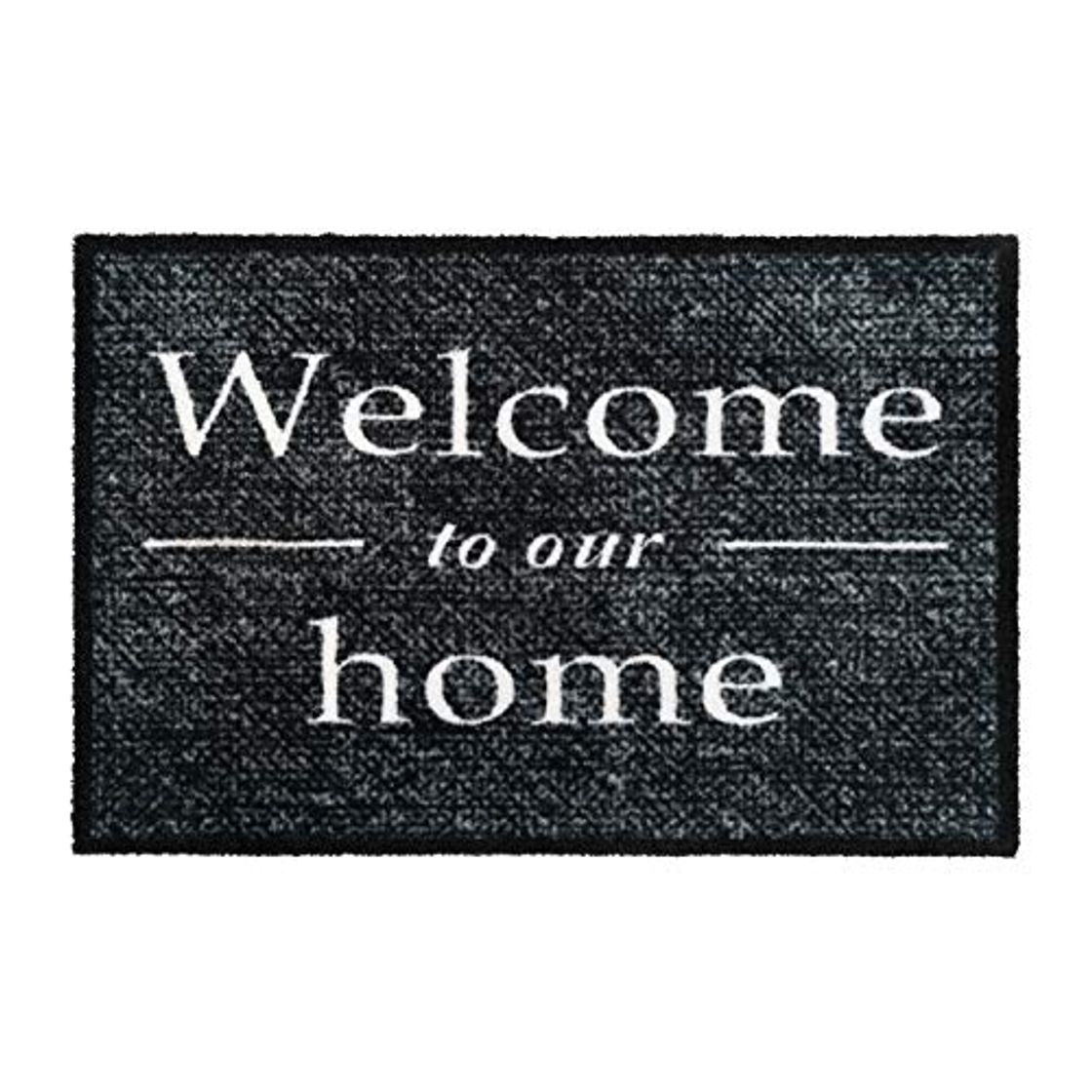 Producto GadHome Welcome Felpudo de Puerta para Interior o Exterior 40x60cm, Gris