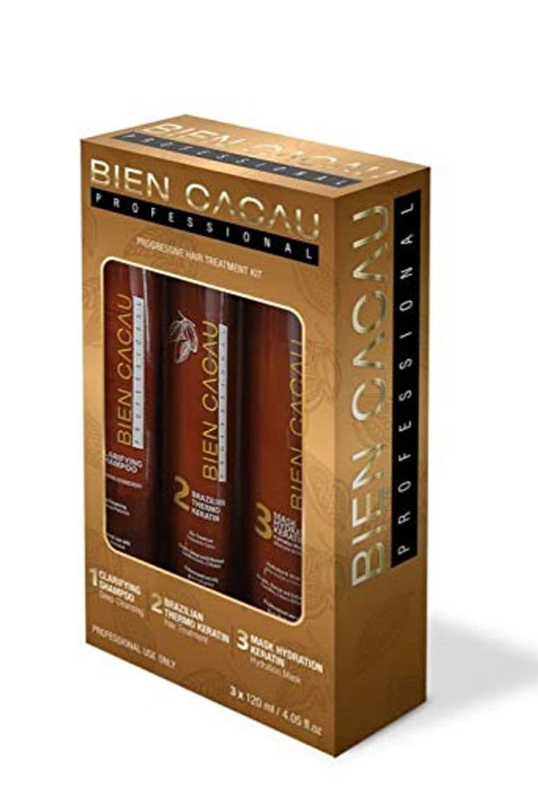 Product Bien Cacau Keratin Smoothing System 3 X 120ML