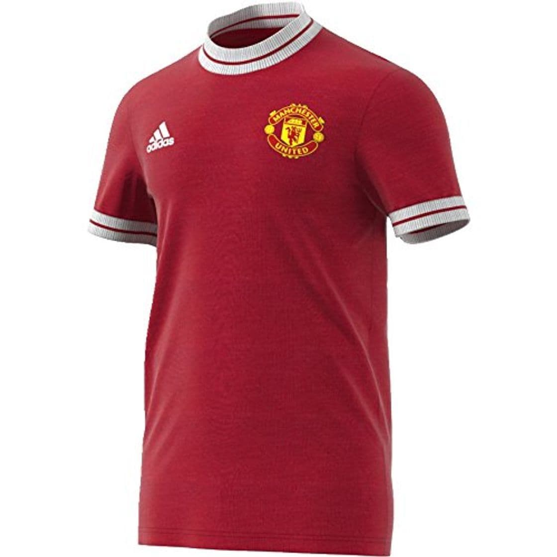 Moda adidas Manchester United Icon - Camiseta para Hombre, Hombre, CV8102/XL, Rojo, FR