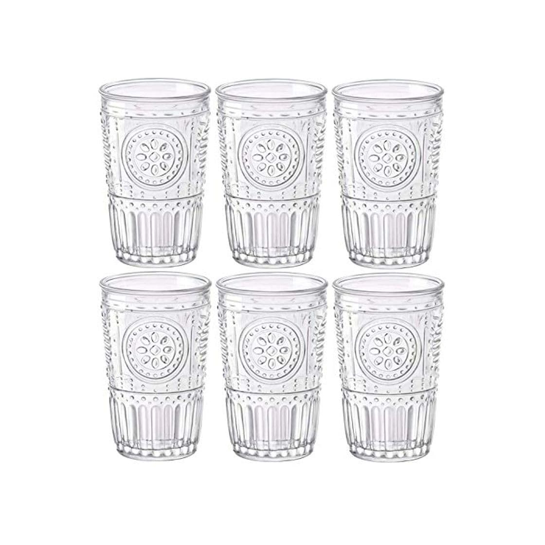 Product Bormioli Rocco Romantic Juego de 6 Vasos 30