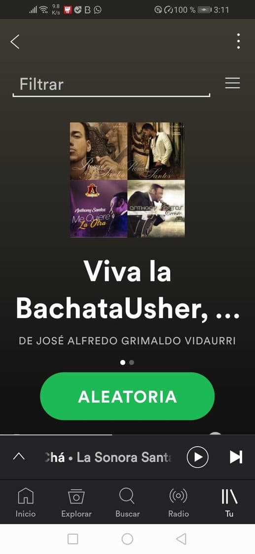 Moda Lista de reproducción de canciones de Bachata