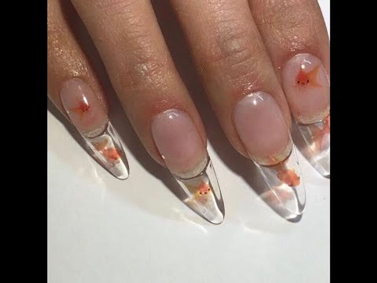 Fashion Uñas transparentes 