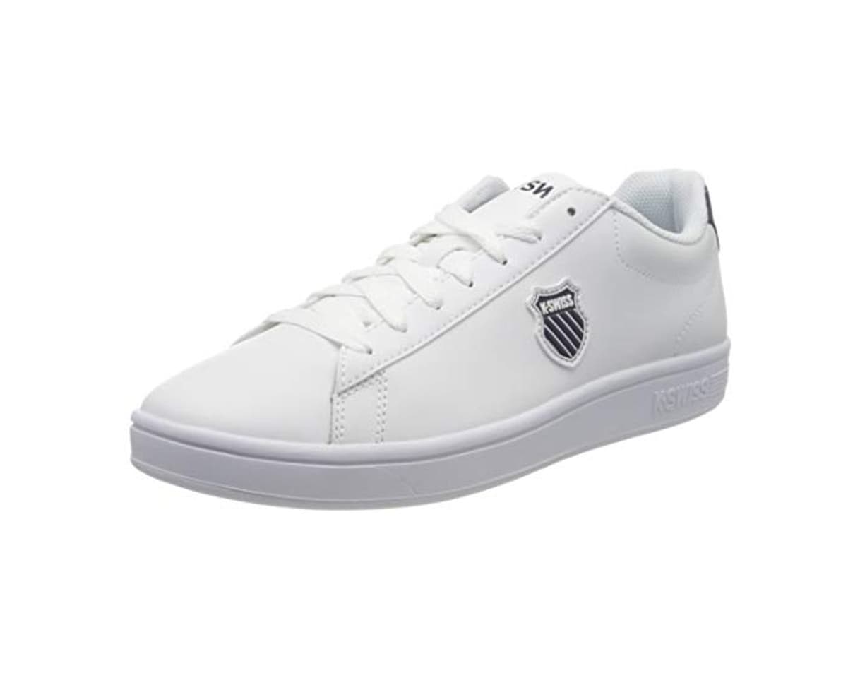 Fashion K-Swiss Court Shield, Zapatillas para Hombre, Blanco