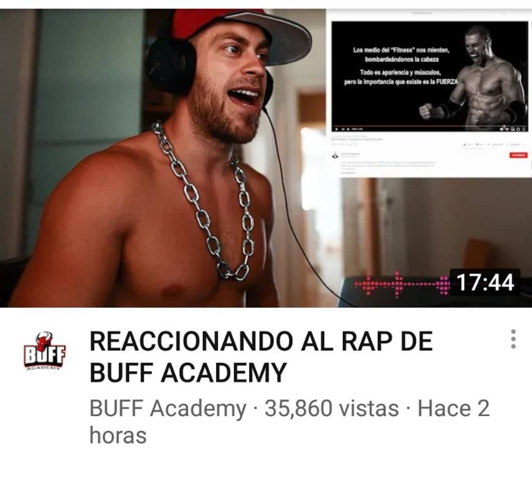 Fashion Reaccionando a su rap de BUFF ACADEMY