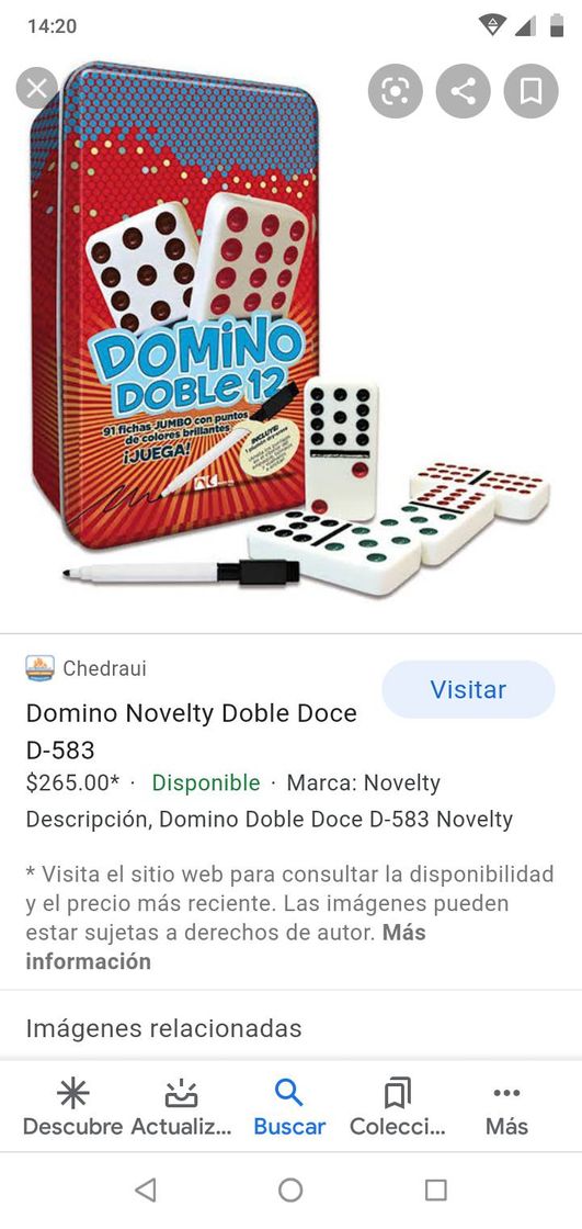 Fashion Domino doble 12