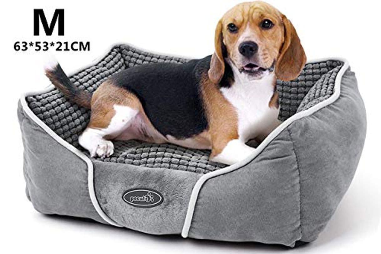 Producto Pecute Cama de Perros y Mascotas Básica Cama de Suave Gamuza para