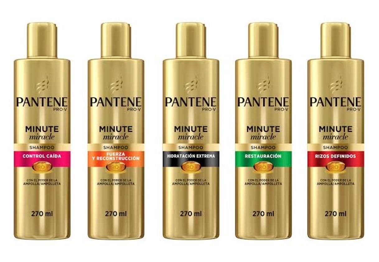 Moda Lo máximo el pantene minute