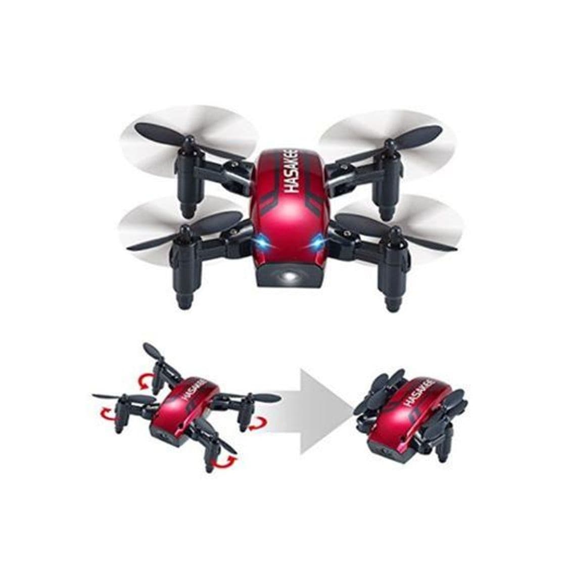 Producto H6 Mini Drone Plegable con Control de Altura y Modo sin Cabeza