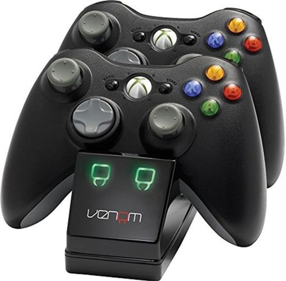 Electrónica Venom Twin Charging Cradle: Black