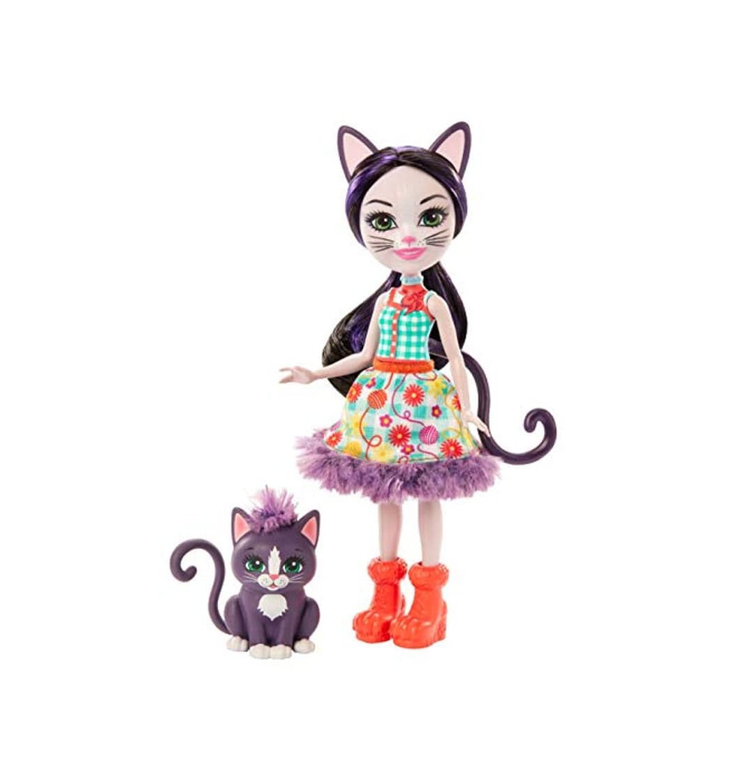 Product Enchantimals Muñeca Ciesta Cat con Mascota Climber