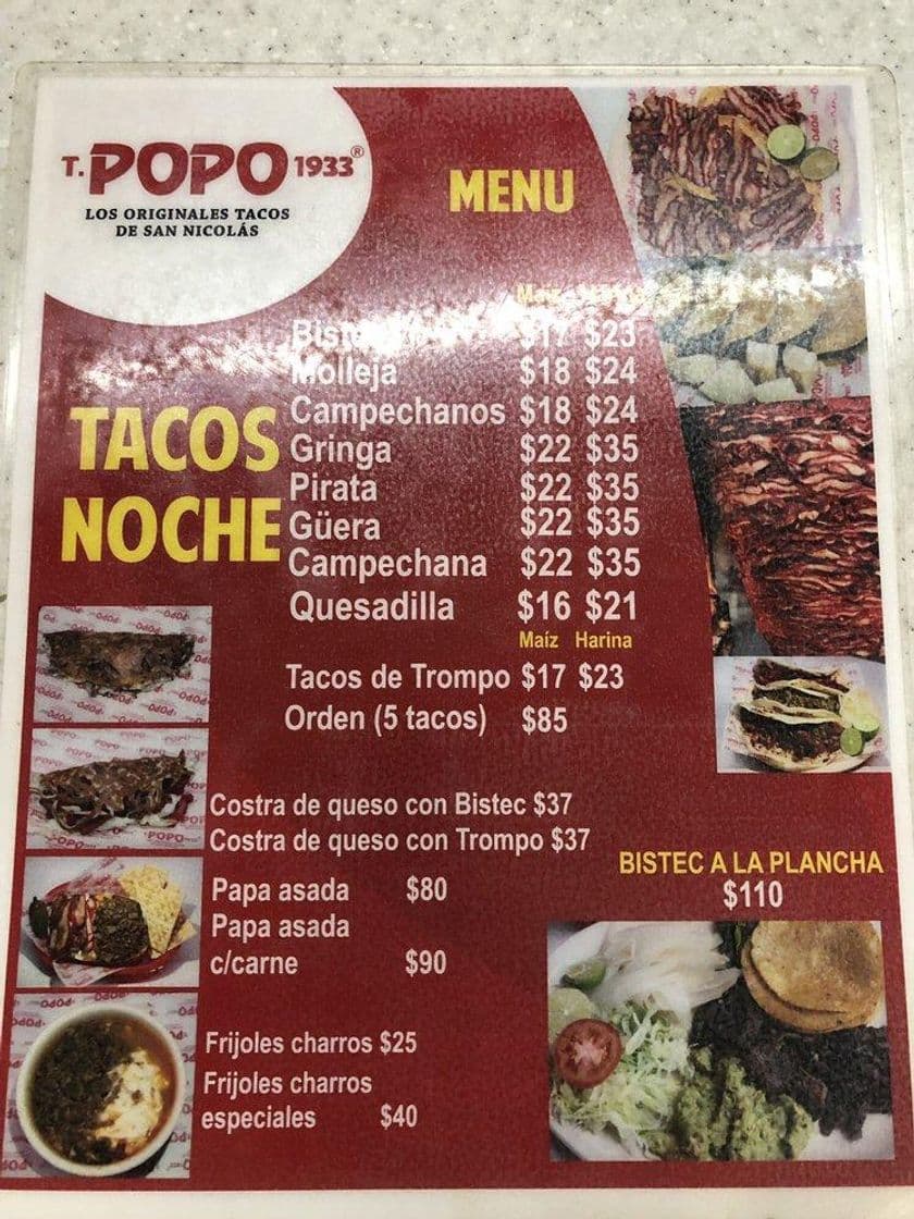 Restaurants Tacos Y Tacos Popos