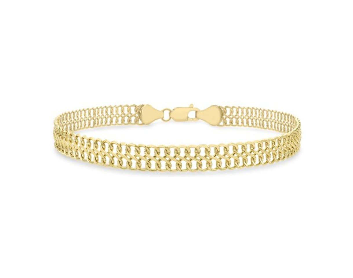 Moda Carissima Gold Pulsera de mujer con oro blanco de 9K