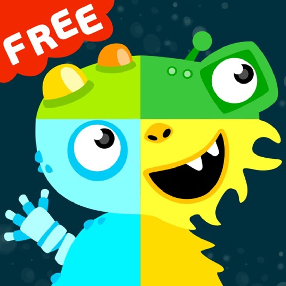 App MooPuu FREE - The Animated Monster Puzzle