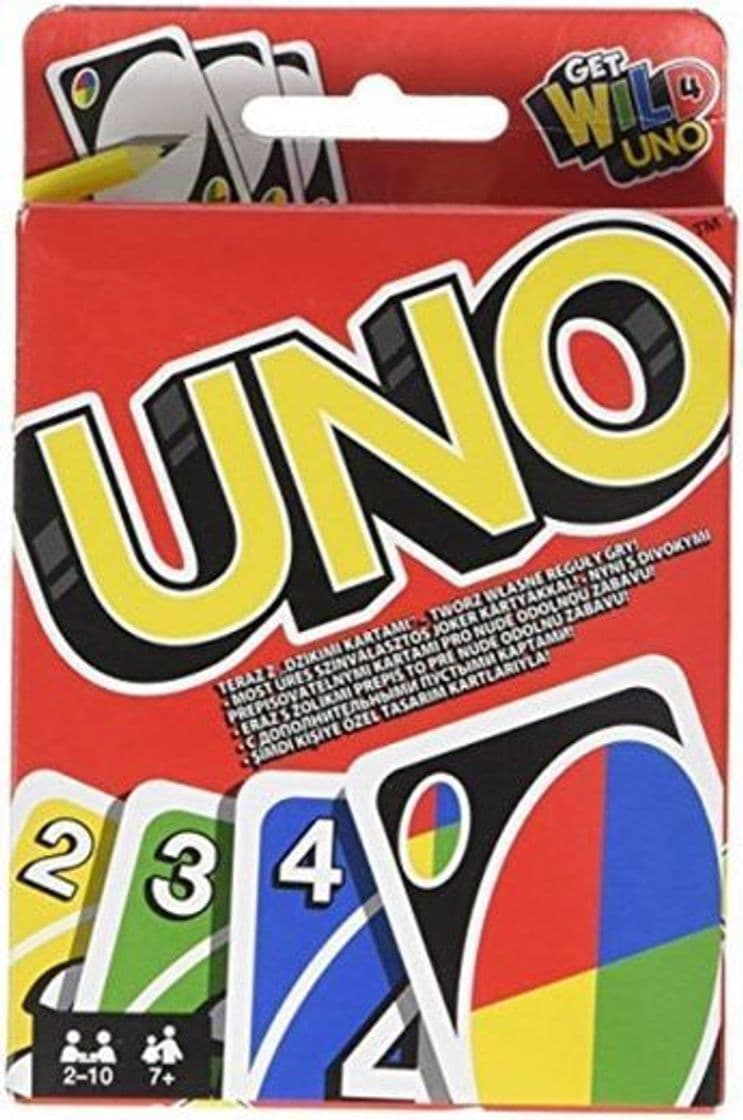 Producto Mattel Games UNO classic, juego de cartas