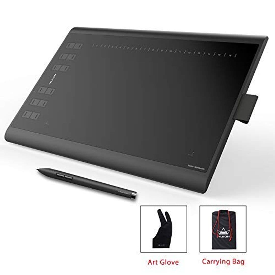 Electrónica HUION NEW 1060 PLUS Tableta Gráfica con 8192 liveles de presión 12+16