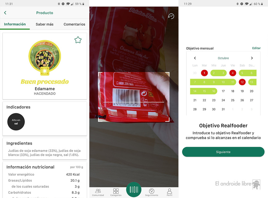 App MyRealFood – Google Play