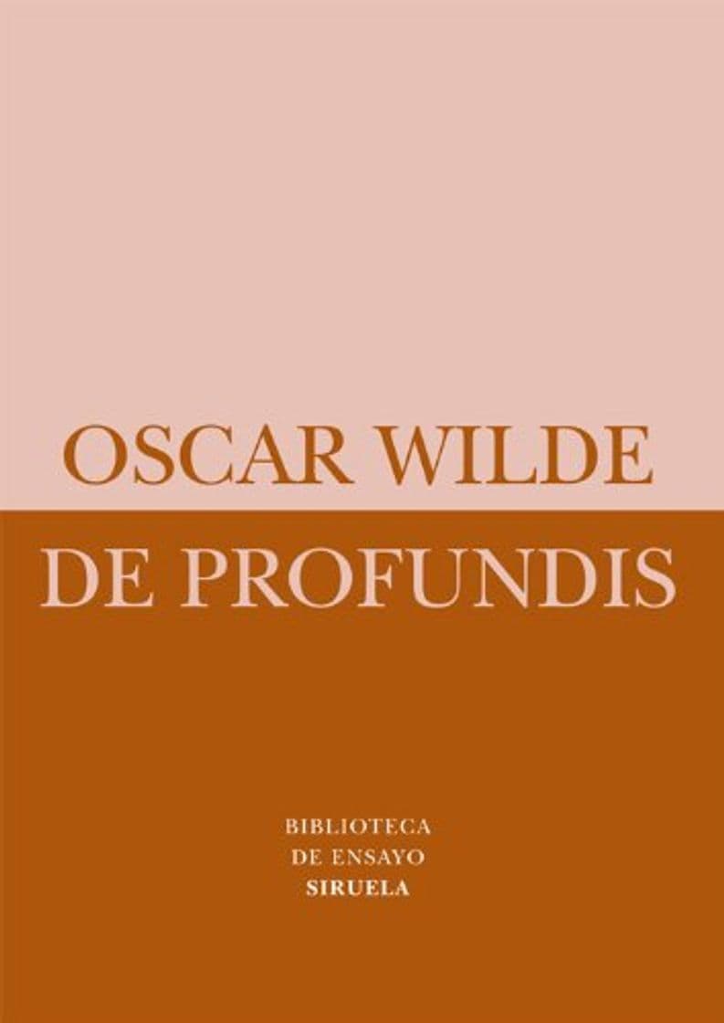 Book De profundis