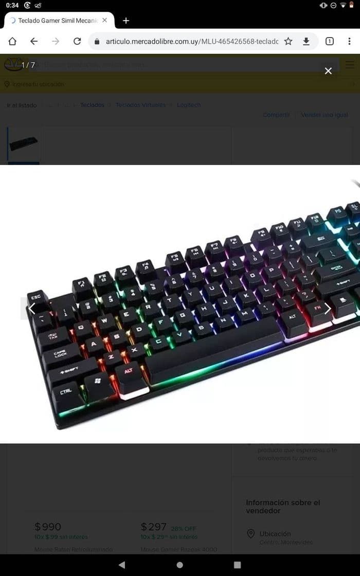 Moda Teclado bjeno