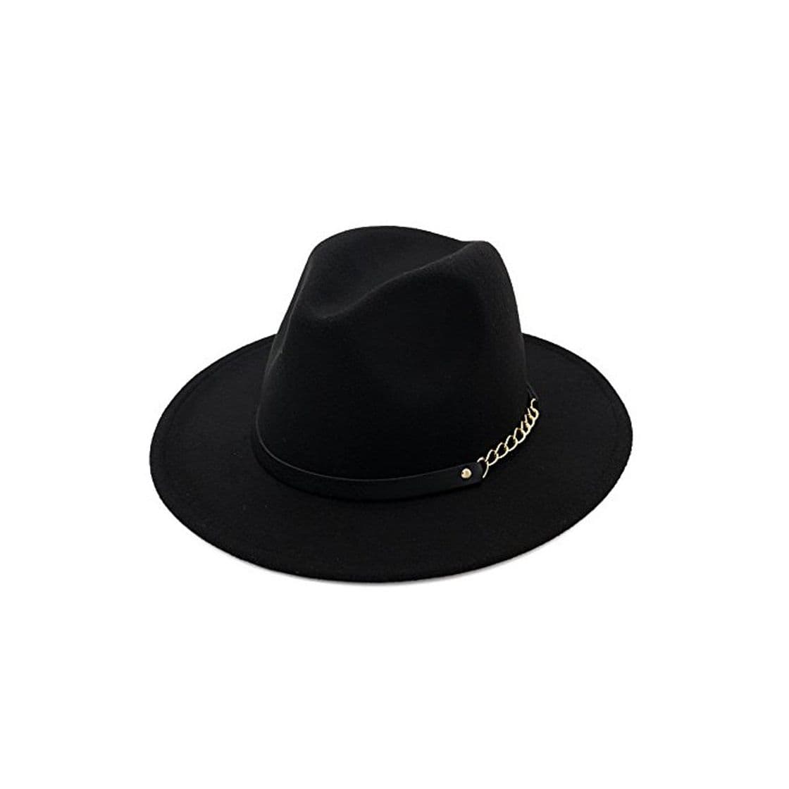 Product Mujeres Chicas Modernos Otoño Invierno Retro Sombreros Fedora Sombreros Trilby Negro