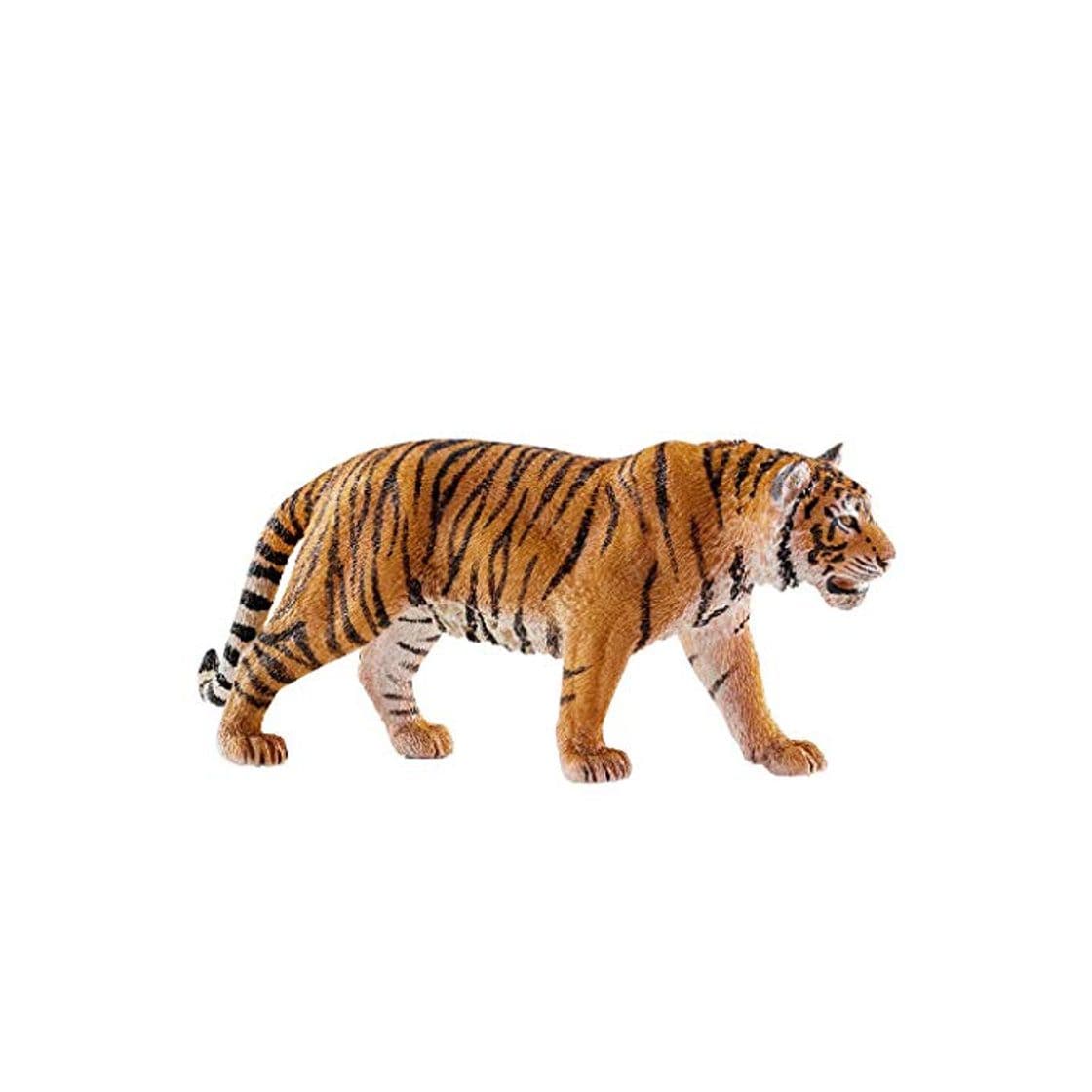 Producto Schleich-14729 Figura de Tigre, Colección Wild Life, Negro, Naranja, Color Blanco, 13