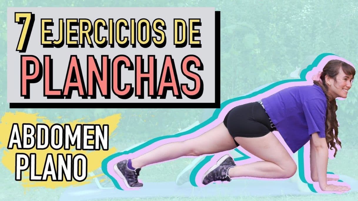 Moda 7 Ejercicios de plancha para tonificar 🤩fortalecer abdomen