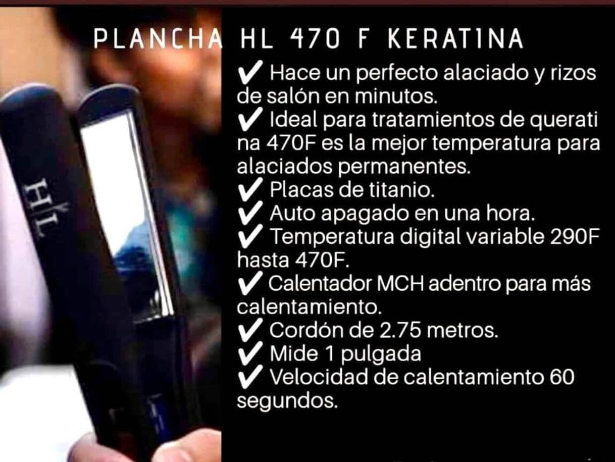 Product HL plancha 470F keratin Horacio Lares