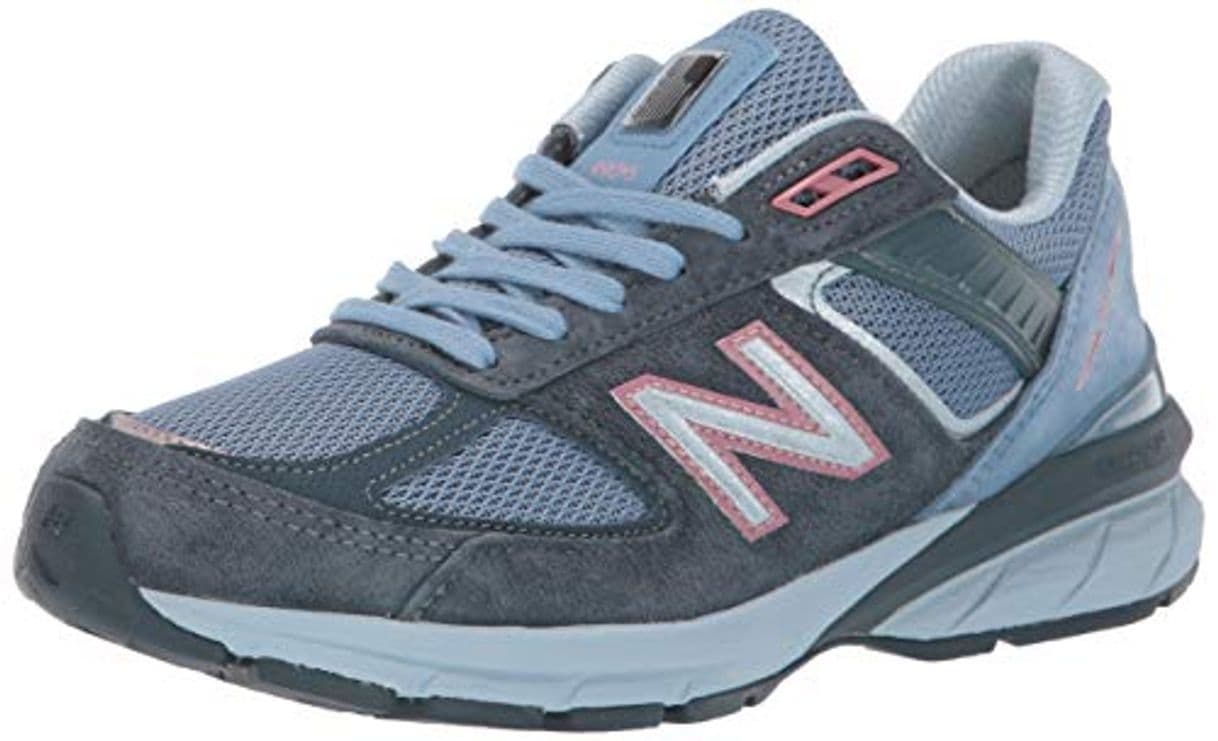 Fashion New Balance Women's 990v5 Made in The USA Sneaker, Orion Blue