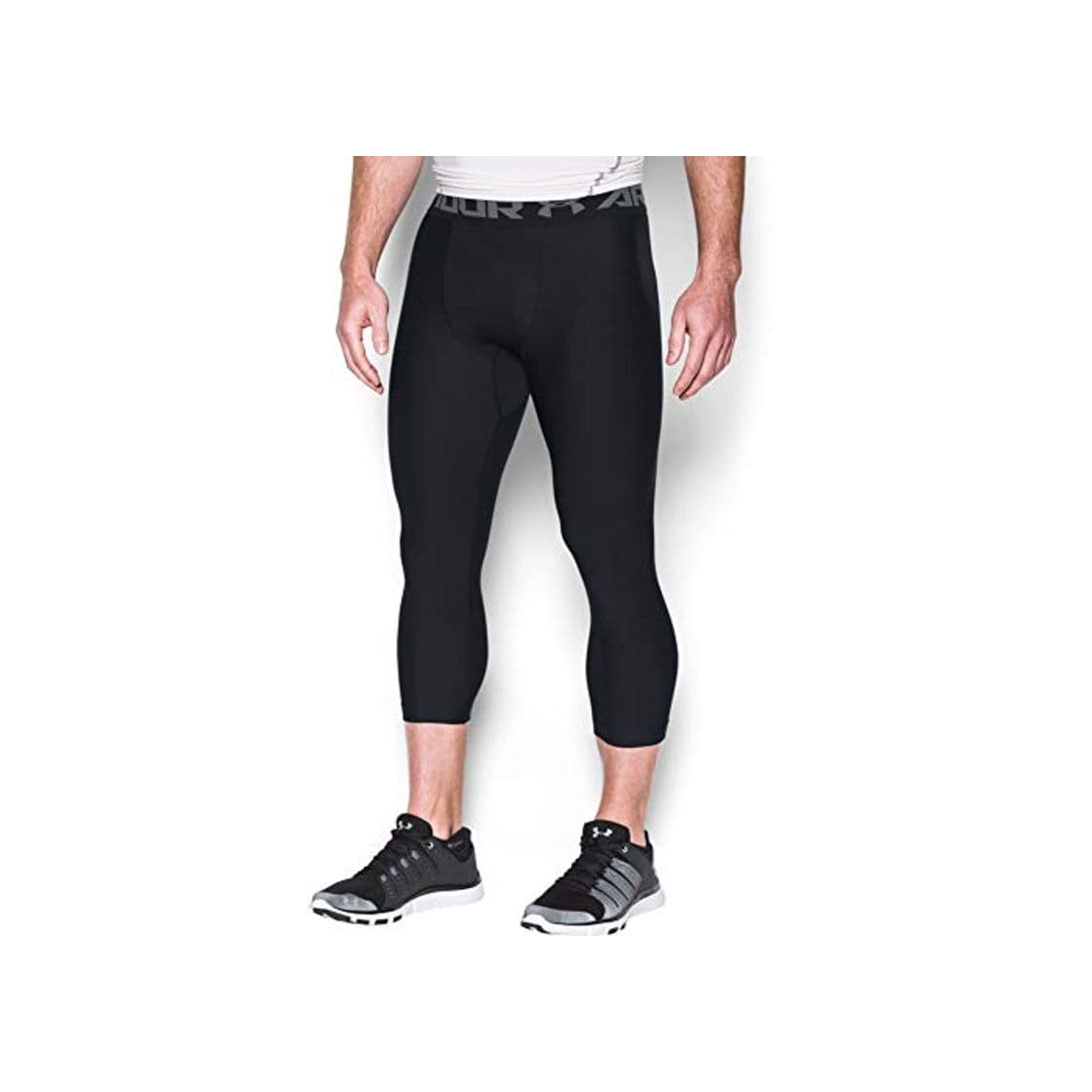 Fashion Under Armour Hg Armour 2.0 3/4 Legging Leggings, Hombre, Negro