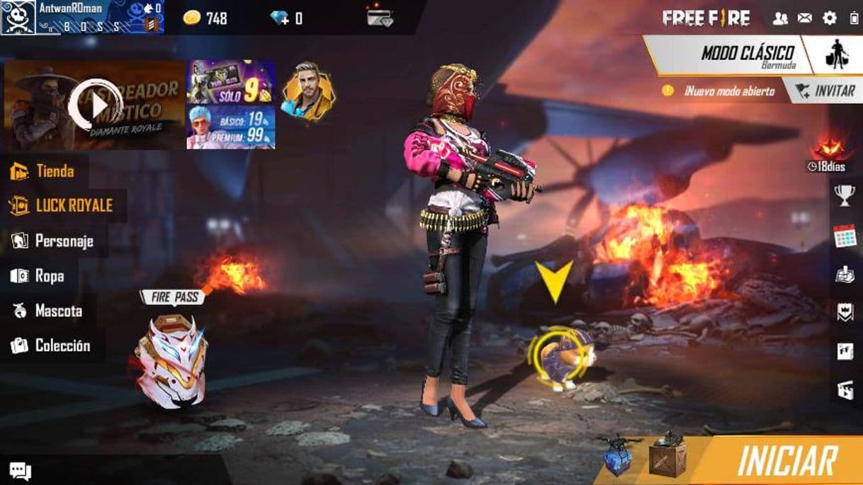 Videojuegos Garena Free Fire