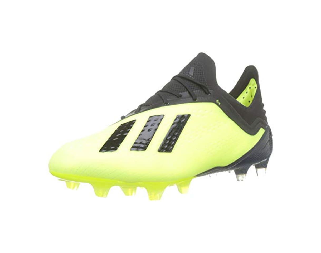 Fashion Adidas X 18.1 FG, Botas de fútbol para Hombre, Amarillo