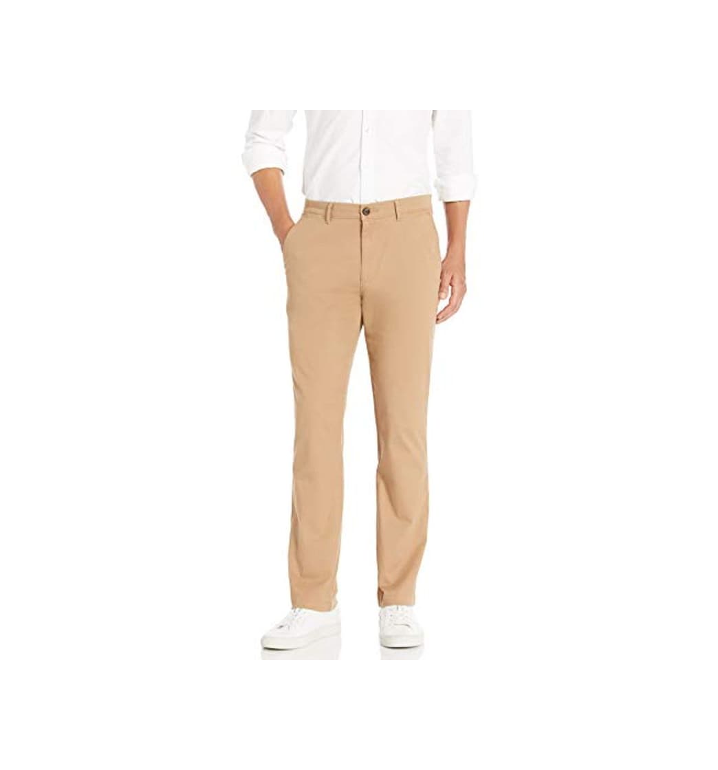 Product Amazon Essentials - Pantalones chinos elásticos informales de corte atlético